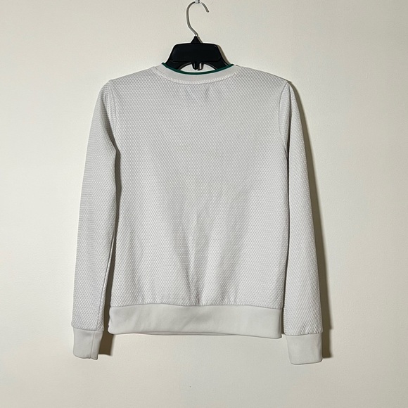 Adidas sweater jersey like sweatshirt  size xs -like new with cute emerald green - Picture 4 of 4